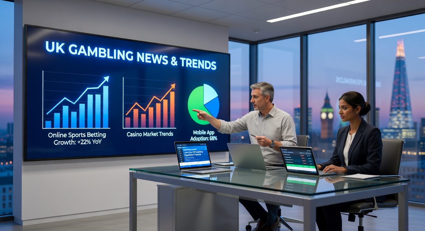 Graph illustrating the decline in UK online Gross Gambling Yield for Q3 2025/26, highlighting key sector shifts