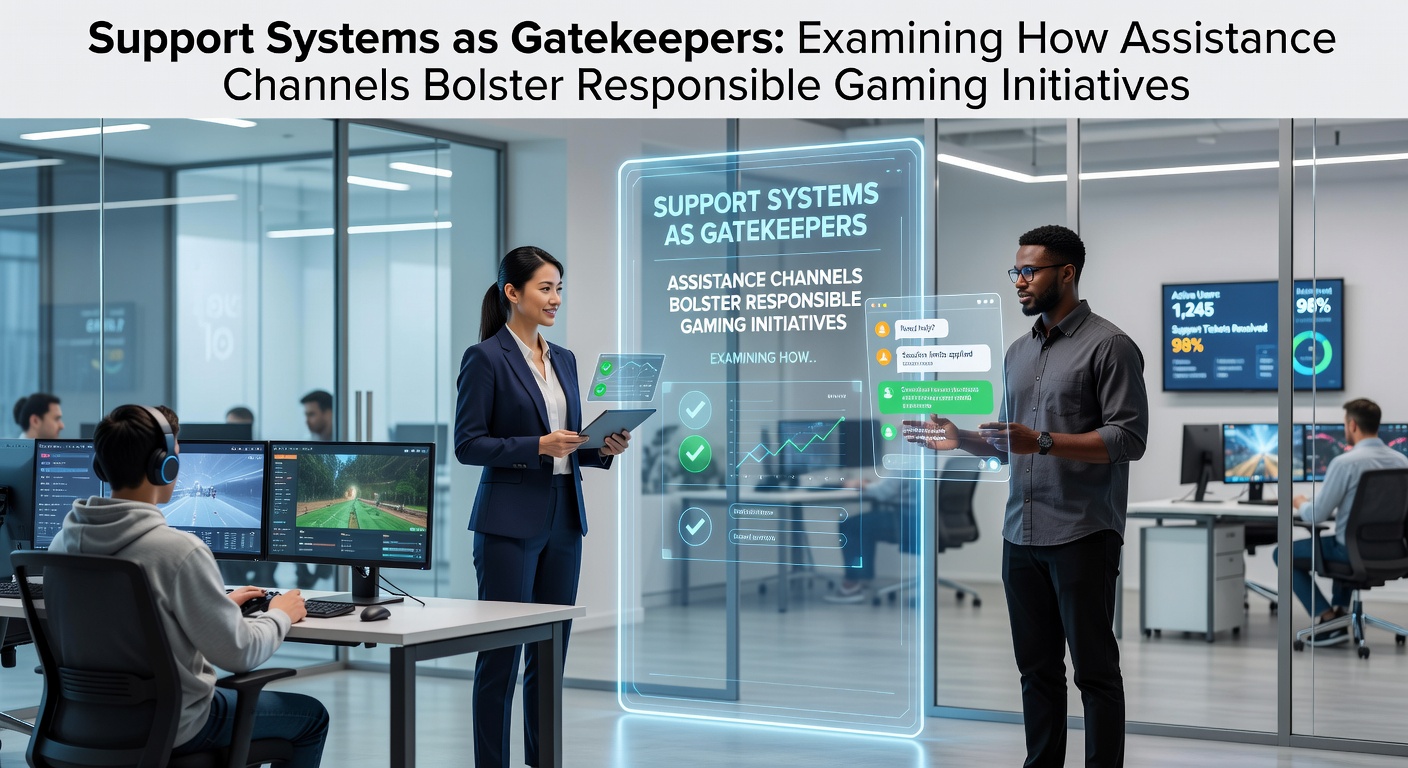Customer support teams guiding players toward responsible gaming tools and resources